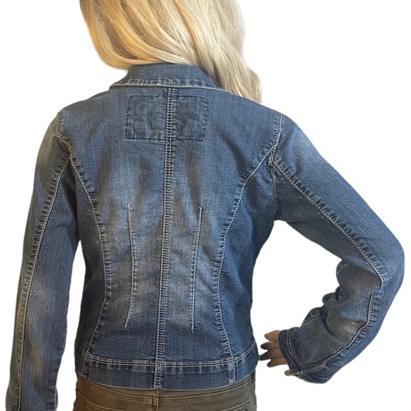 Maurices Denim Fitted Jacket - Picture 8 of 11
